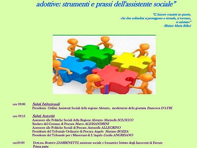 Convegno 'Quale famiglia?' strumenti e prassi dell'assistente sociale, 2018